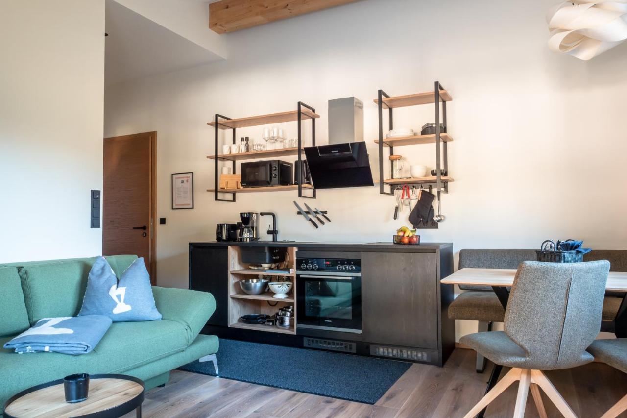 Alte Bildhauerei Apartment Aurach bei Kitzbuehel Luaran gambar